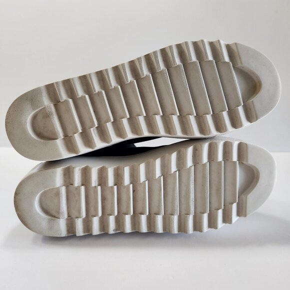 J/Slides NYC "Selene" Black Suede Faux Fur Waterproof Boots Size 7 - Picture 7 of 13